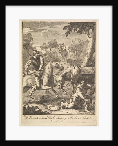 The Adventure of Mambrino's Helmet, 1756 or after by William Hogarth