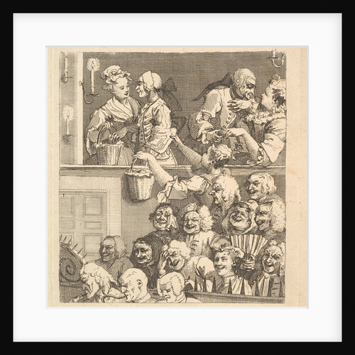 The Laughing Audience, December 1733 by William Hogarth