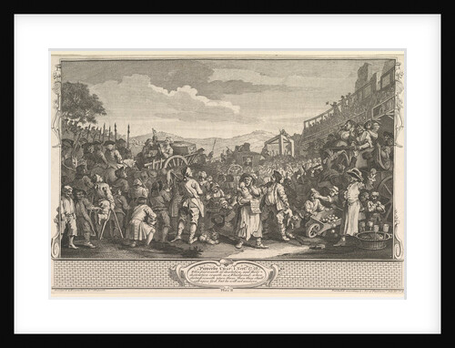 The Idle 'Prentice Executed at Tyburn, September 30, 1747 by William Hogarth
