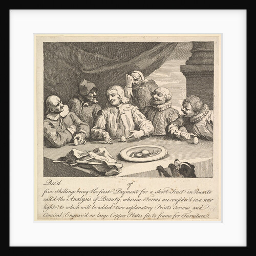 Columbus Breaking the Egg, April 1752 by William Hogarth