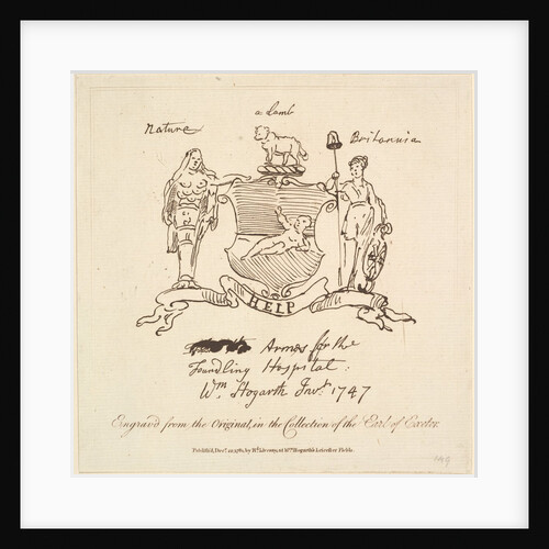 Arms for the Foundling Hospital, December 22, 1781 by Unknown