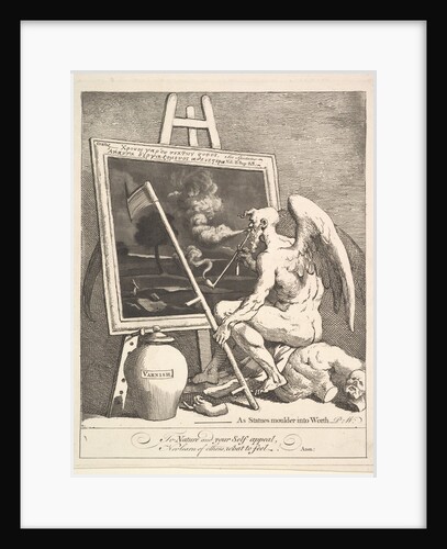 Time Smoking a Picture, ca. 1761 by William Hogarth