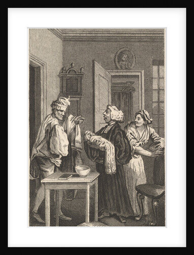 Illustration to 'Tristram Shandy,' Volume 4, 19th century by Unknown