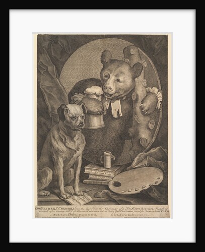 The Bruiser, August 1, 1762 by William Hogarth