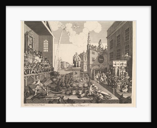 The Times, Plate 2, May 29, 1790 by William Hogarth