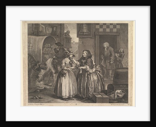 A Harlot's Progress, Plate 1, April 1732 by William Hogarth