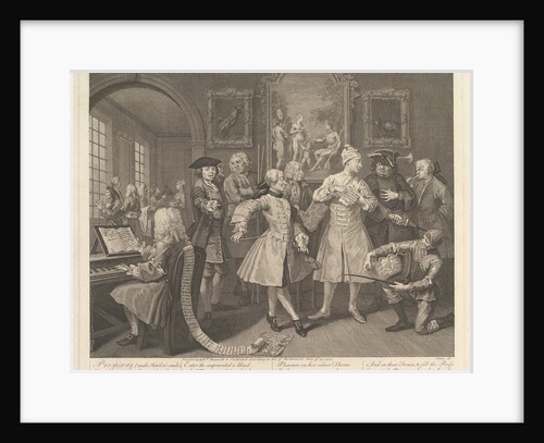 A Rake's Progress, Plate 2, June 25, 1735 by William Hogarth