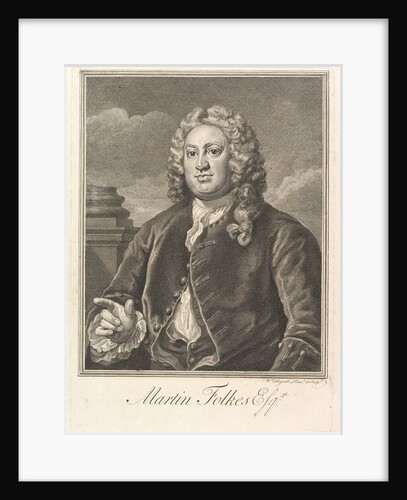 Martin Folkes, 1742 by William Hogarth