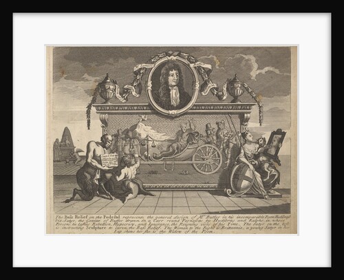 The Frontispiece and Its Explanation by William Hogarth