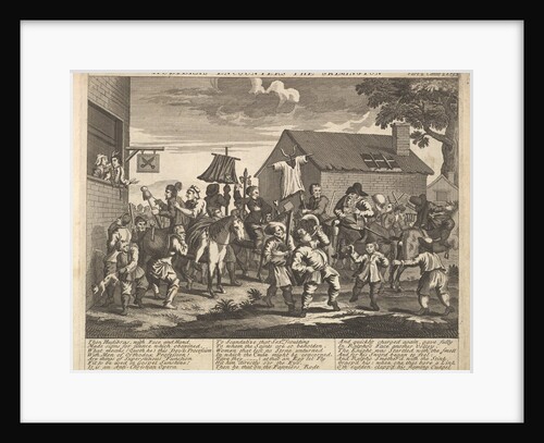 Hudibras Encounters the Skimmington by Unknown