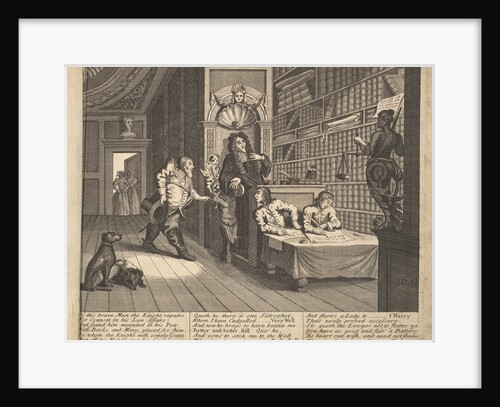 Hudibras and the Lawyer, 1725-30 by Unknown