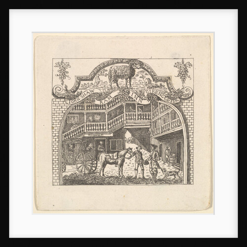 A Tavern Card for John Shaw, 1790s by Unknown