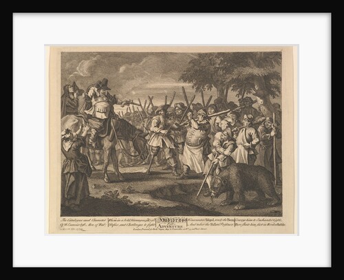 Hudibras's First Adventur by William Hogarth