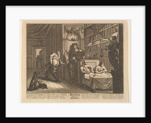 Hudibras and the Lawye by William Hogarth