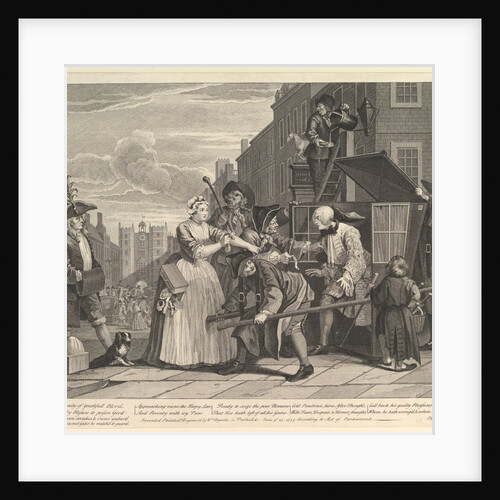 A Rake's Progress, Plate 4, June 25, 1735 by William Hogarth