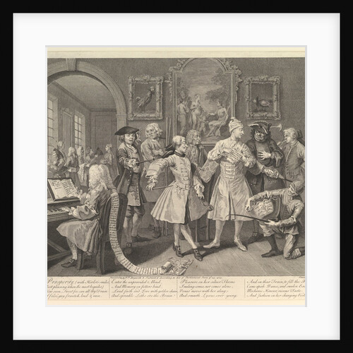 A Rake's Progress, Plate 2, June 25, 1735 by William Hogarth