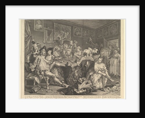 A Rake's Progress, Plate 3, June 25, 1735 by William Hogarth