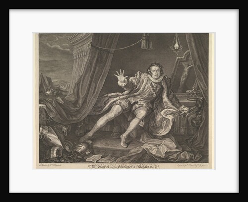 Mr. Garrick in the Character of Richard III, June 20, 1746 by William Hogarth