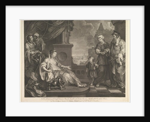 Moses Brought to Pharaoh's Daughter, February 5, 1752 by William Hogarth
