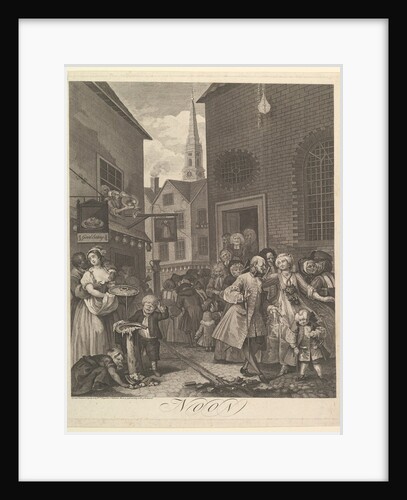 Noon, March 25, 1738 by William Hogarth
