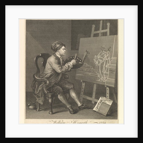 William Hogarth, Serjeant Painter to His Majesty, 1764 by William Hogarth