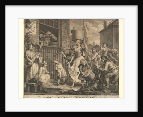 The Enraged Musician, November 30, 1741 by William Hogarth