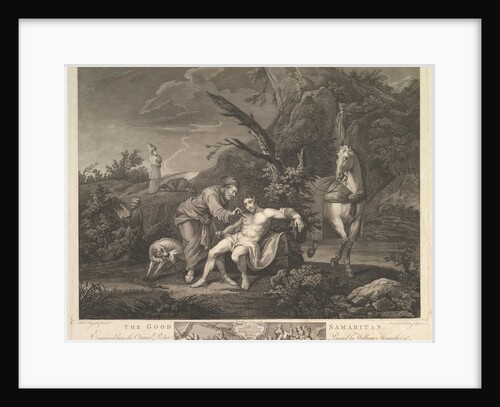 The Good Samaritan, February 24,1772 by Simon François Ravenet