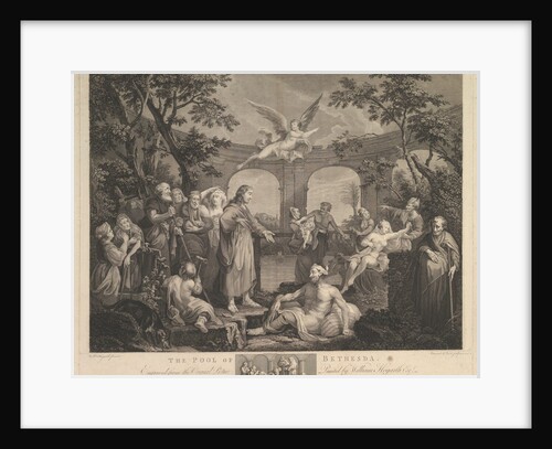 The Pool of Bethesda, February 24,1772 by Simon François Ravenet/Victor Marie Picot