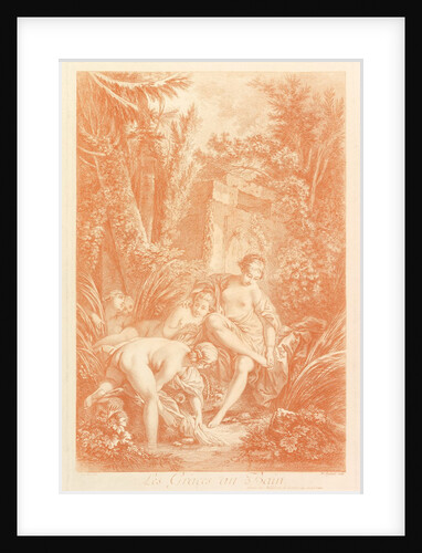 The Grâces au Bain, 1756 by William Wynne Ryland
