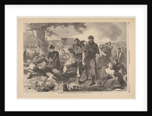 The Surgeon at Work at the Rear During an Engagement, July 12, 1862 by Unknown
