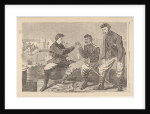 Thanksgiving Day in the Army - After Dinner: The Wish-Bon by Unknown