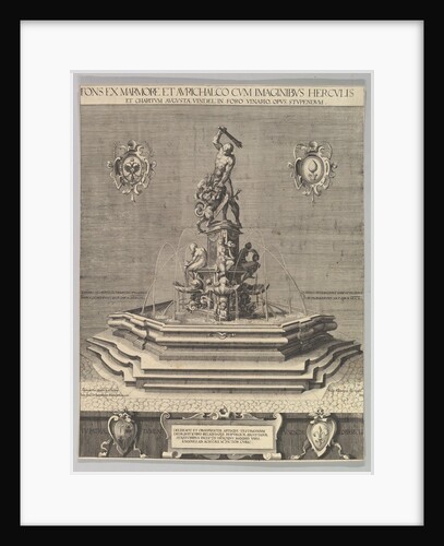 Fountain of Hercules in Augsburg, 1602 by Unknown