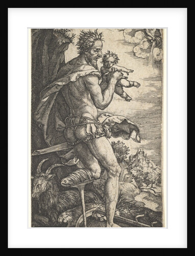 Saturn from The Gods Who Preside Over the Planets, 1525 by Master I.B.