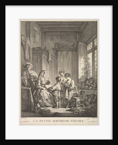 The Little Schoolmistress, mid to late 18th century by A. J. Defehrt