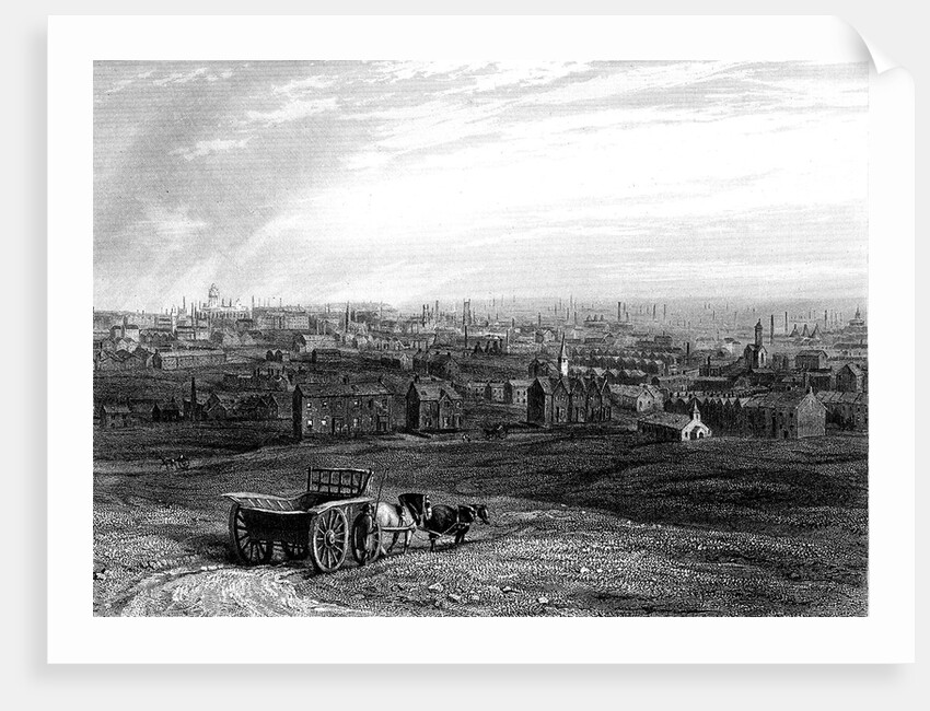 View of Leeds, Yorkshire, early 19th century by Unknown