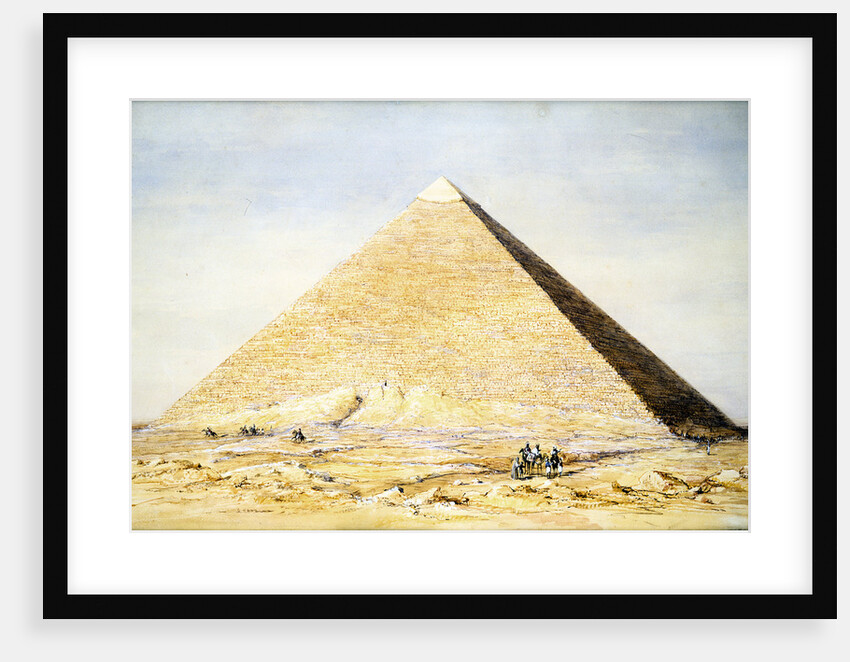 Great Pyramid of Cheops at Giza, Egypt, 4th dynasty, Old Kingdom, 26th century BC by Francis Vyvyan Jago Arundale