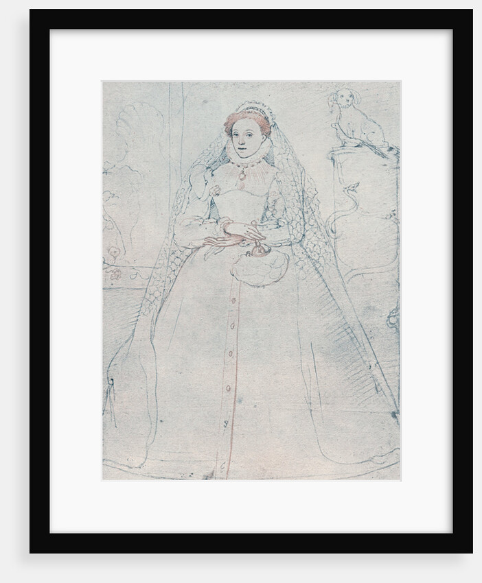 Elizabeth I, Queen of England and Ireland, 1575 by Federico Zuccaro