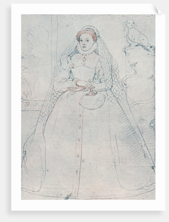 Elizabeth I, Queen of England and Ireland, 1575 by Federico Zuccaro