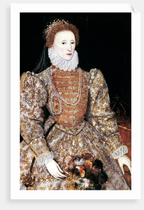 Elizabeth I, Queen of England and Ireland, c1588 by Unknown