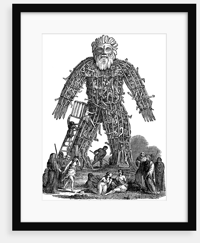 Wicker man, 1st century AD by Unknown