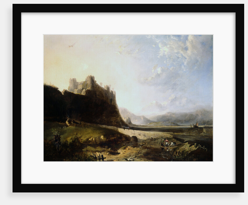 Harlech Castle by John Wright Oakes