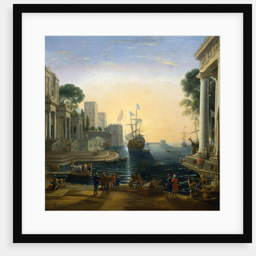 Harbour after Claude Lorraine, c1820 by Clause Lorraine