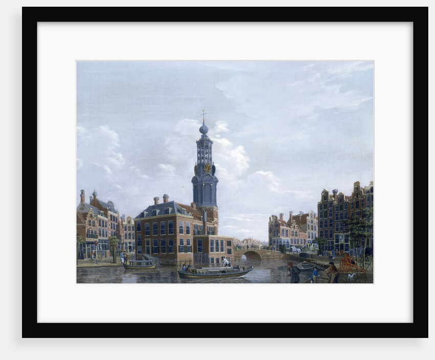 View of the Mint Tower at Amsterdam, 1777 by Isaak Ouwater