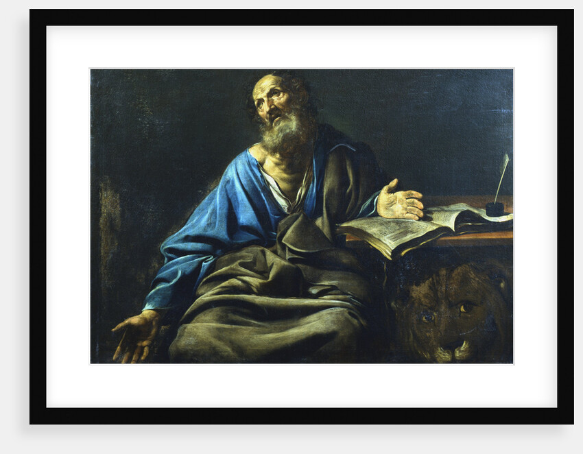 St Mark the Evangelist, c1611-1632 by Valentin de Boulogne