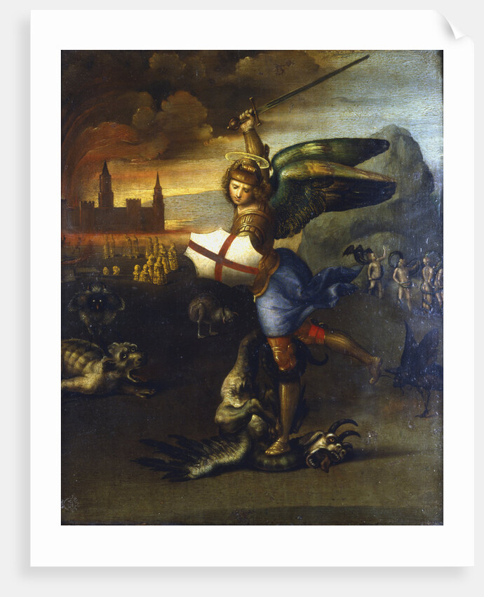 St Michael the Archangel, c1503-1504 by Raphael