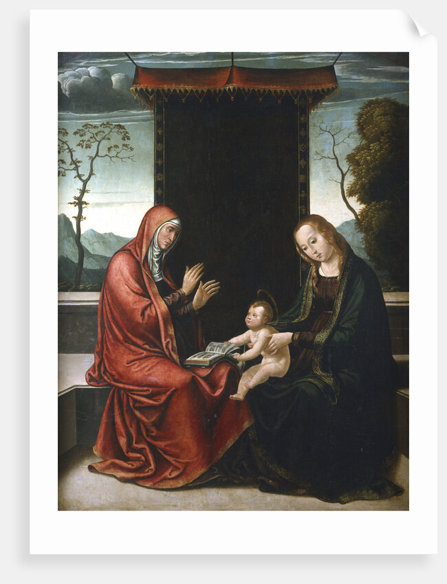 St Anne, the Virgin and Child, c1520-1565 by Juan de Borgona the Younger