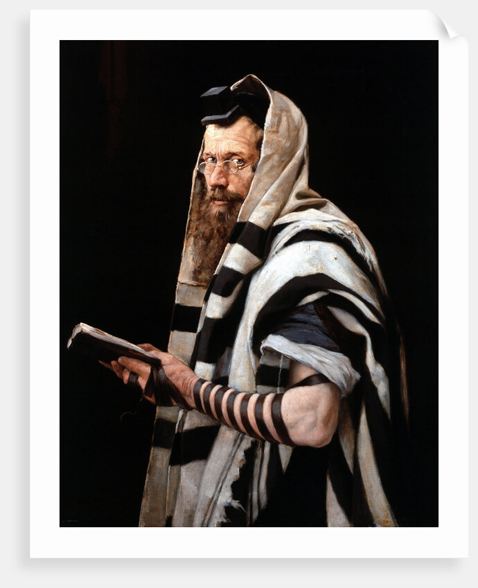 Rabbi, 1892 by Jan Styka