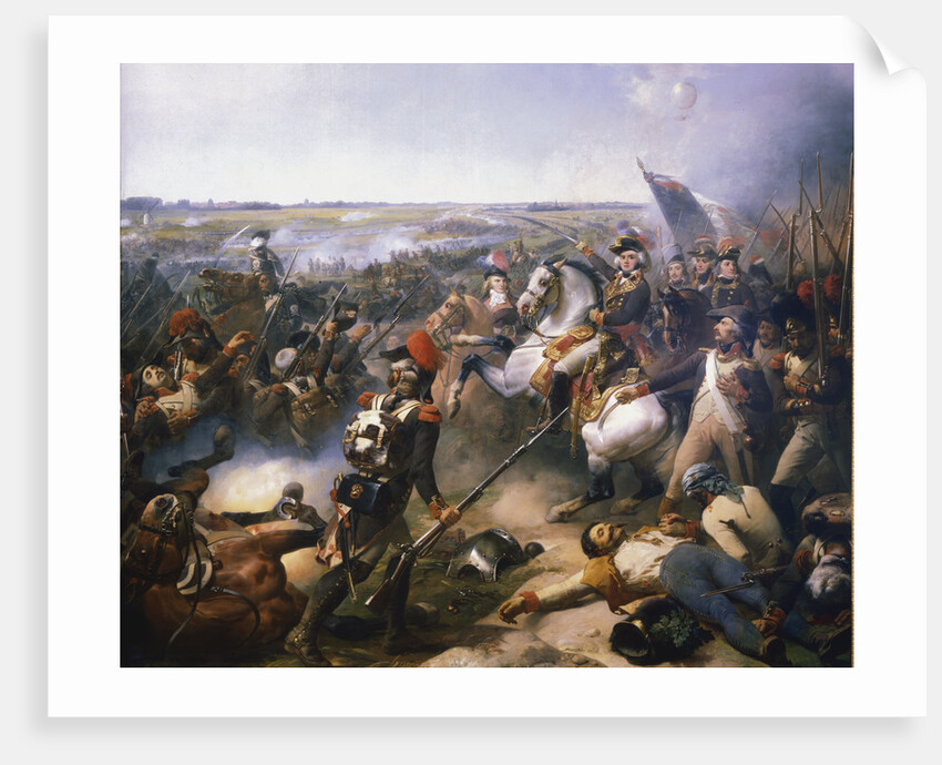 Battle of Fleurus, 16 June 1794 by Jean-Baptiste Mauzaisse