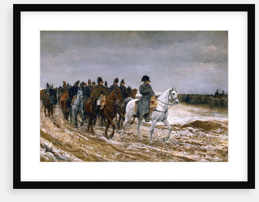 Le Campagne de France 1814 by Jean Louis Ernest Meissonier