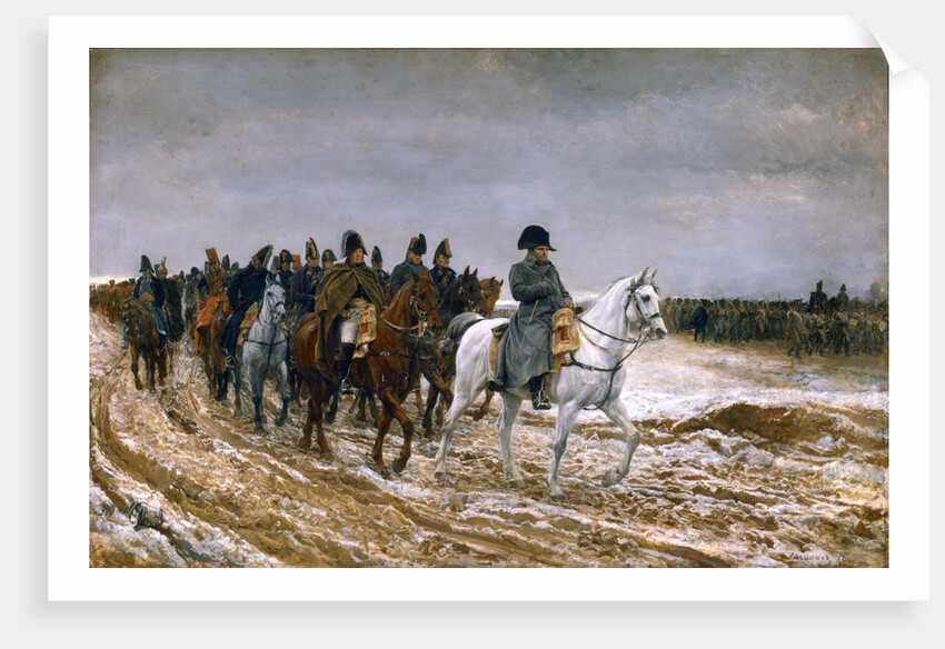Le Campagne de France 1814 by Jean Louis Ernest Meissonier
